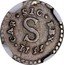 Italy Cinquina Carlo VI 1733 KM# 132 CAR SIC REX S 1733 coin reverse