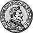 Italy Doppia Carlo Emanuele I 1601 KM# 8 CAR EM D G DVX SAB P PED coin obverse