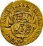 Italy Doppia Carlo Emanuele I 1605 KM# 17.1 AVXILIVM. MEVM. ADOMINO. coin reverse
