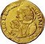 Italy Doppia Carlo Emanuele II. Savoy 1640 KM# 178 CAROL. EMANV. CHRIS. FRAN. 1640 coin obverse