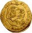 Italy Doppia Carlo Emanuele II. Savoy 1641 KM# 192 CHR. FRAN. CAR. EMAN. DVCES. SABA coin obverse