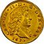 Italy Doppia Carlo Emanuele II 1675 KM# 295 CAR. EM. II. D.G. DVX. SAB. 1675 coin obverse