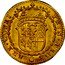 Italy Doppia Carlo Emanuele II 1675 KM# 295 PRIN. PEDE REX. CYPRI. coin reverse
