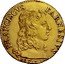 Italy Doppia Francesco Farnese 1695 GG FR# 925 FRANCISCVS FERNESIVS 1695 coin obverse
