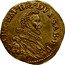 Italy Doppia Carlo Emanuele I 1611 KM# 43 CAR EM D G DVX SAB P P coin obverse