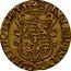 Italy Doppia Carlo Emanuele I 1601 MB# 335.2 IN. TE. DOMINE. CONFIDO. 1590. T. coin reverse