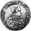 Italy Ducatone Odoardo Farnese 1626 DAV# 4118 ODOARDVS S FAR PAR ET PLA DVX V E C coin obverse