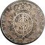 Italy Ducatone Ferdinando I di Borbone 1786 C# 15 D G PERMÆ PLAC ET VAST DVX 1786 coin reverse