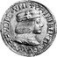 Italy Fiorino Carlo Emanuele I 1629 V KM# 106.1 CAR. EM. D. G. - DV - X. SAB. P. P. coin obverse