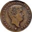 Italy Grano Ferdinando II. Bourbon 1836 KM# 258 FERD II D G REGNI SICILIARVM ET HIER REX coin obverse
