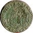 Italy Lira Antonio Farnese 1727 KM# 8 ANTON FAR PAR E PLA DVX VIII coin obverse