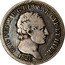 Italy Lira Carlo Felice 1828 AL//P (b) KM# 121.2 CAR FELIX D G REX SAR CYP ET HIER 1828 coin obverse