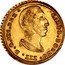 Italy Oncia Carlo III di Borbone 1734 KM# 140 CAROL BORBO III D G SIC REX coin obverse