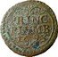Italy Quattrino Piombino 1693 KM# 25 PRINC PLVMB 1693 coin reverse