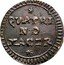 Italy Quattrino Macerata Coinage 1798 KM# 3 QVATRI NO MACER coin reverse