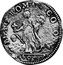Italy Scudo Alessandro Farnese 1604 Retrograde 4 MB# 36 PLAC ROMAN COLON 1604 coin reverse