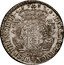 Italy Scudo Carlo Emanuele III 1733 KM# 27 DUX SAB ET MON TISF PRINC PED 17 33 coin reverse
