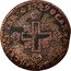 Italy Soldo Carlo Emanuele III 1749 KM# 16 CAR EM D G REX SAR CYP ET IER 1749 coin obverse
