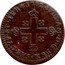 Italy Soldo Vittorio Amedeo III 1782 KM# 66 VIC AM D G REX SAR CYP ET IER 1782 coin obverse