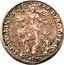 Italy Testone (Ranuccio II) KM# 26 S ANTONINVS MART PROT PLAC coin reverse