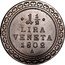 Italy 1-1/2 Lira (30 Soldi) Francesco I Lorraine 1802 A KM# 793 1/2 LIRA VENETA 1802 A coin reverse
