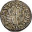 Italy 1/16 Scudo Francesco Contarini ND ID KM# 119 S M V FRANC CONT I D coin obverse