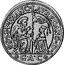 Italy 1/2 Ducato Francesco Loredan ND GAC KM# 608 S M V FRANC LAVREDANO D GAC coin obverse