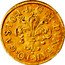 Italy 1/2 Florino Giovanni Gaston 1726 FR# 329 IO GASTO I D G M DVX ETR coin obverse