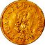 Italy 1/2 Florino Giovanni Gaston 1726 FR# 329 S IOANNES BA PTISTA 1726 coin reverse