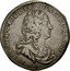 Italy 1/2 Francescone (5 Paoli) Francesco III 1739 C# 6 FRANC III D G LOTH BAR ET M ETR D REX HIER coin obverse
