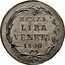 Italy 1/2 Lira Franz II 1800 KM# 782 MEZZA LIRA VENETA 1800. coin reverse