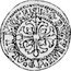 Italy 1/2 Scudo D'oro (Mezzo Scudo) Floriated Cross. Alvise Mocenigo III ND MAT KM# 514 ALOI MOCENICO DVX VENE G P coin obverse