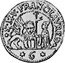 Italy 1/2 Soldo (Bezzo; 6 Bagattini) Francesco Loredan ND KM# 598 S M V FRANC LAVRED 6 coin obverse