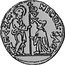 Italy 1/2 Zecchino Christ in Beaded Ellipse. Nicolo Sagredo ND KM# 343 NICOL SAG S M VENE coin obverse