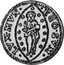 Italy 1/2 Zecchino Christ in Beaded Ellipse. Alvise Mocenigo III ND KM# 516 EGO SVM LVX MVN coin reverse