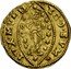 Italy 1/2 Zecchino Christ in Beaded Ellipse. Francesco Contarini ND R KM# 129 EGO SVM LVX MVNDI coin reverse