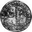 Italy 1/4 Ducato Lion of St. Mark. Pietro Grimani ND FAF KM# 576 S M V PET GRIMANI D coin obverse