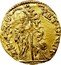 Italy 1/4 Zecchino Pietro Grimani ND KM# 585 PET GRIM S M VEN DVX coin obverse