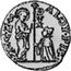 Italy 1/4 Zecchino Alvise Pisani ND KM# 560 ALOY PIS S M VEN coin obverse
