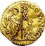 Italy 1/4 Zecchino Christ in Beaded Ellipse. Alvise Mocenigo III ND KM# 515 ALOY MOC S M VE DVX coin obverse