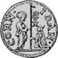 Italy 1/4 Zecchino Christ in Beaded Ellipse. Giovanni Corner I ND KM# 147 IOAN CORN DVX coin obverse