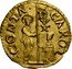 Italy 1/4 Zecchino Carlo Contarini ND KM# 236 CAROL CONT DVX coin obverse