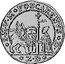 Italy 1/8 Ducatone (15-1/2 Soldi) 1762 ZD KM# 631 Venice/ Republic Standard Coinage S M V M FOSCARENVS D Z D coin obverse