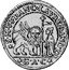 Italy 1/8 Ducatone (15-1/2 Soldi) Francesco Loredan ND GAC KM# 603 S M V FRANC LAVREDANO D GAC coin obverse