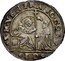 Italy 1/8 Scudo (20 Soldi - Lira) St. Justina. Francesco Contarini ND ID KM# 120 S M V(EN) FRANC CONT coin obverse