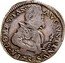 Italy 1/8 Scudo Agostino Spinola ND KM# 24 AVGVSTINVS SPIN COMES TASS coin obverse