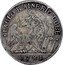 Italy 1/8 Tallero Allegorical Female Bust of Republic 1781 KM# 727 PAULO RAINERIO DUCE 1780 coin obverse