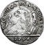 Italy 1/8 Tallero Allegorical Female Bust of Republic 1796 KM# 768 LUDOVICO MANIN DUCE 1790 coin obverse