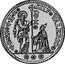 Italy 10 Zecchino Christ in Beaded Ellipse. Silvestro Valier ND KM# 437 SILV VALERIO S M VENET(V) coin obverse