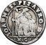 Italy 12 Soldo Giovanni Pesaro 1658 KM# 282 IOANNES PISAVRO DVX N G coin obverse